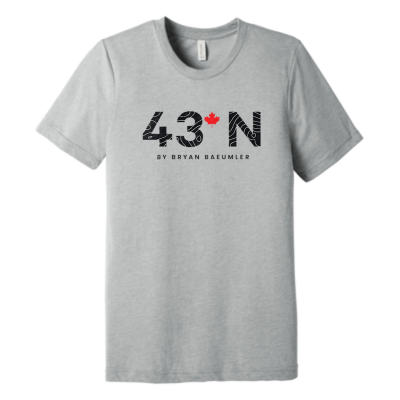 43°N Limited Edition Topography T-Shirt