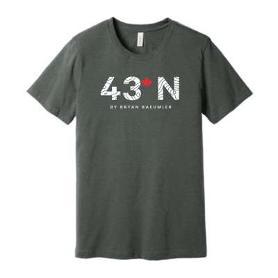 43°N Limited Edition Topography T-Shirt