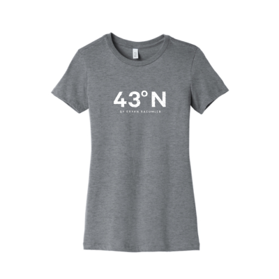 43°N Hero Logo Women's T-Shirt - Slim Fit