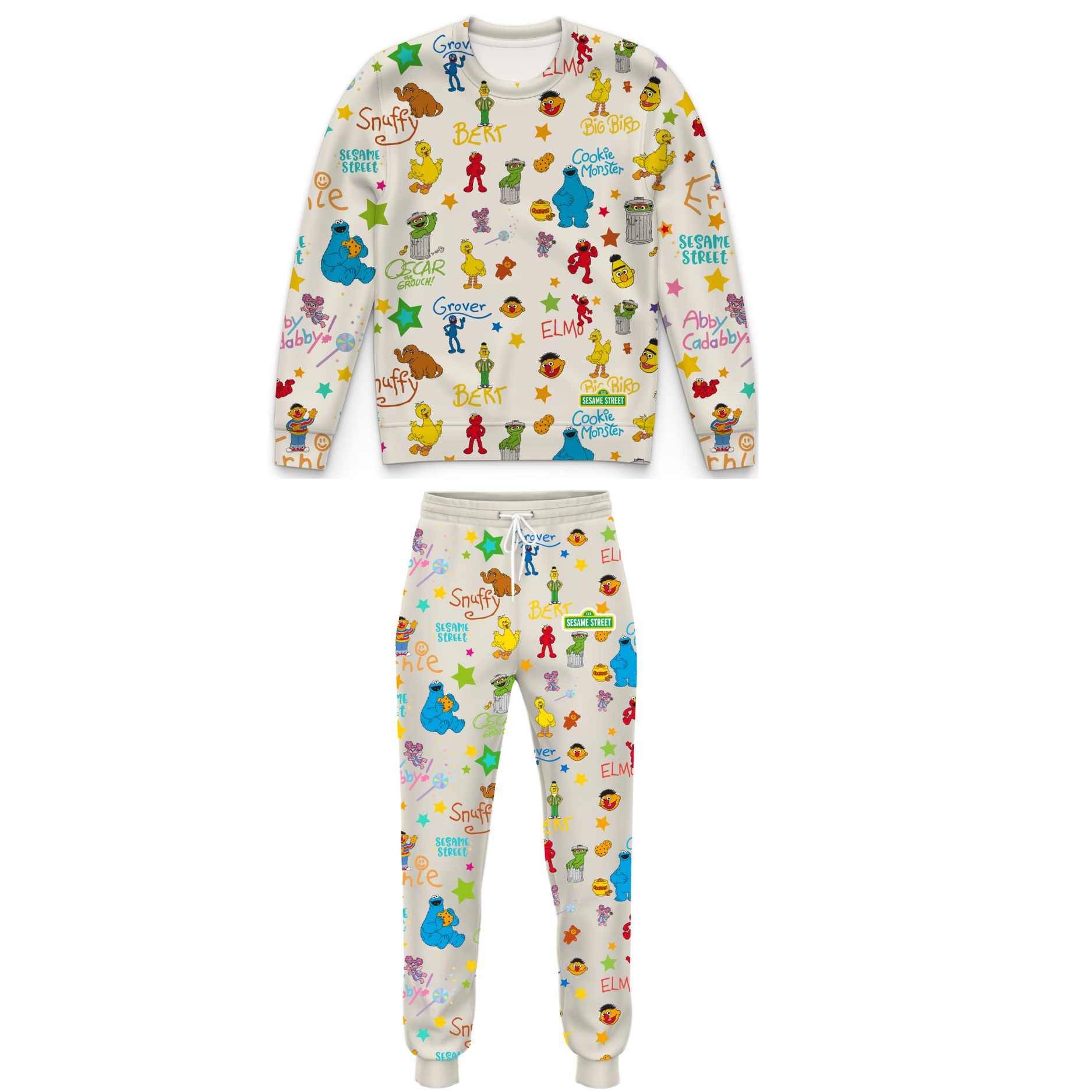 Sesame Doodle Party – Toddler Sweatshirt