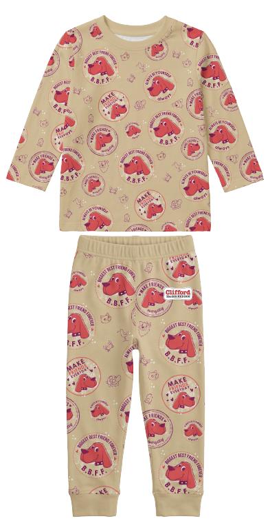 Clifford the Big Red Dog Matching Sweatsuit