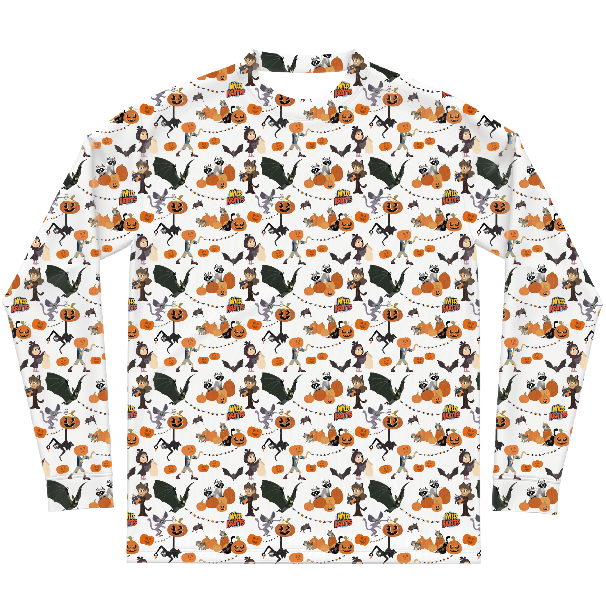 Wild Kratts Halloween All-Over Print Long Sleeve Tee - TODDLER