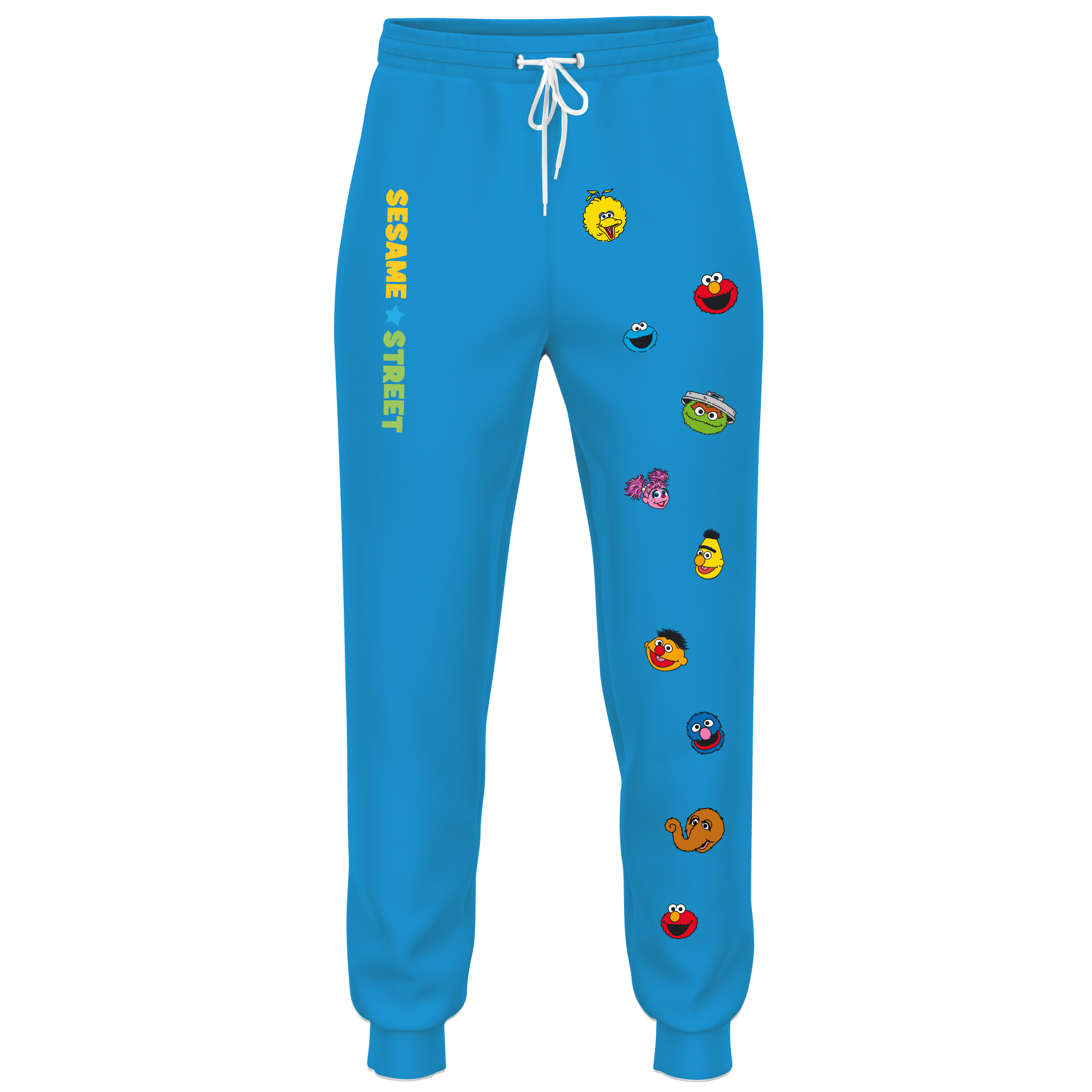 Sesame Street Character Faces Joggers – Toddler to Adult